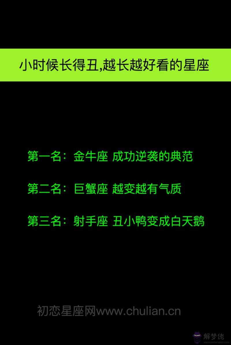 十二星座誰越長越丑:12星座誰最好