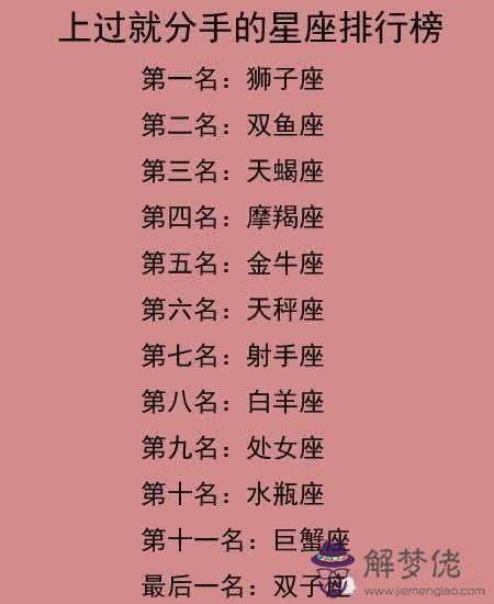 星座第一渣男:十二星座中,哪個星座盛產渣男呢,最的星座是哪個?