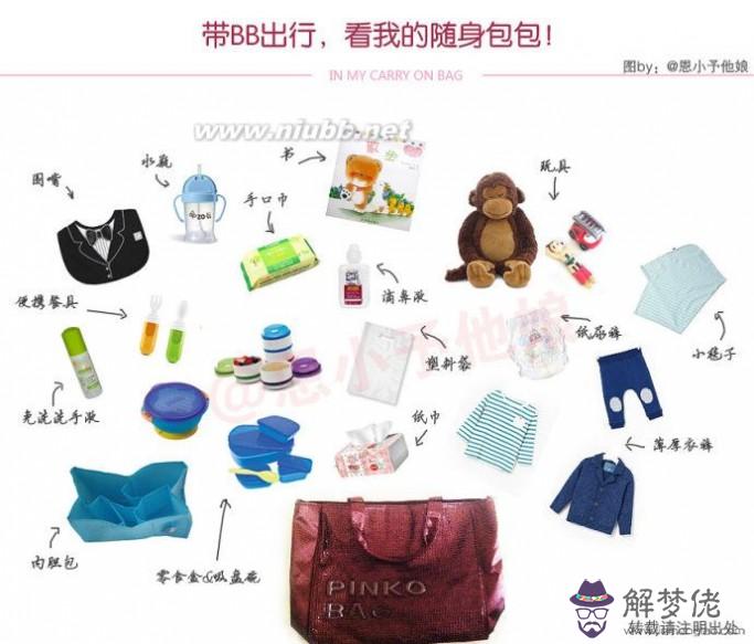 出門旅游必備用品清單:去旅游要帶些什麼東西?