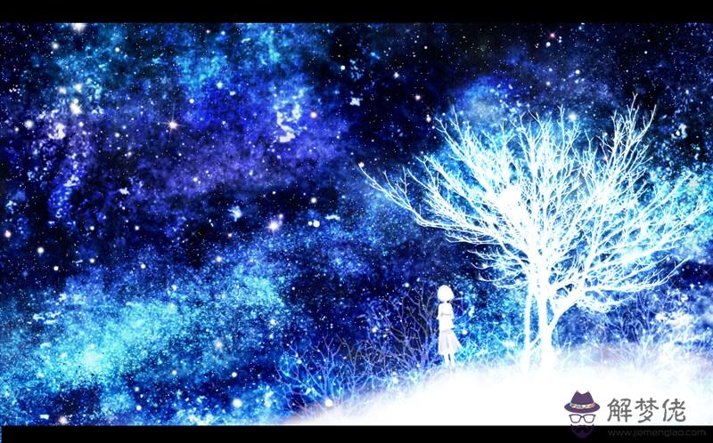 夢幻星空下的女孩圖片:我想找一些夢幻女孩的圖片
