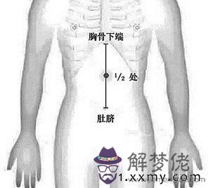 我慢性淺表性胃炎，膽囊炎，胃的部位天天痛，上面四寸，劍突下面，就在中脘穴的部位，天天痛，吃治胃