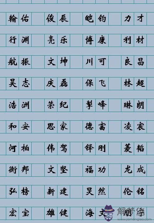 孩子取名字大全免費:取名字大全